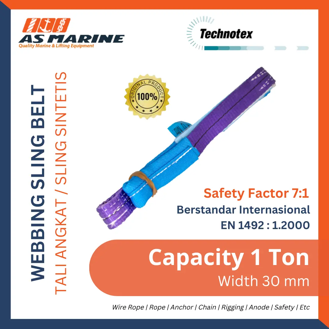 Webbing Sling 1 Ton Technotex